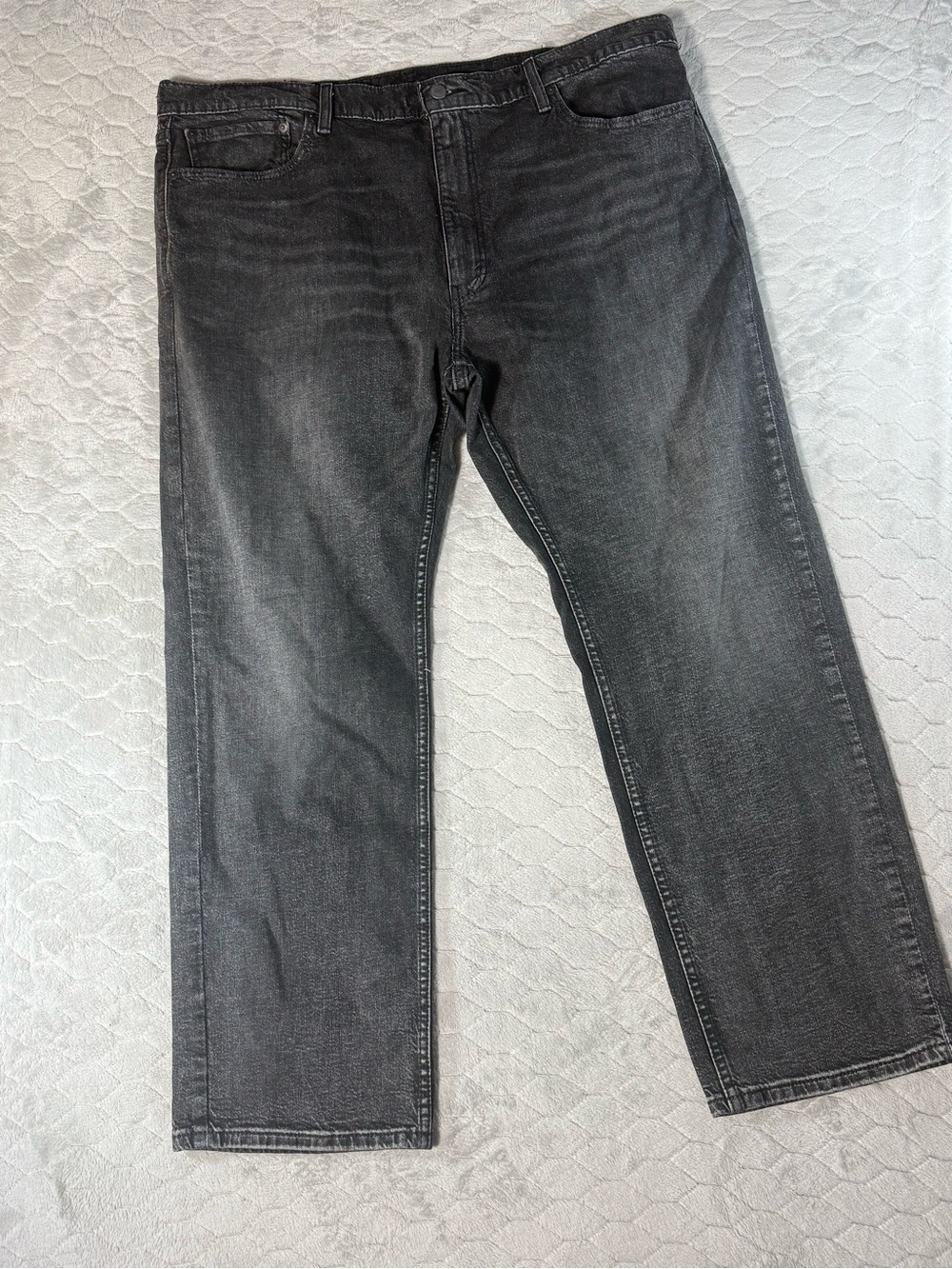 Levi’s 559 Relaxed Straight Faded Black Stretch Jeans 42x30